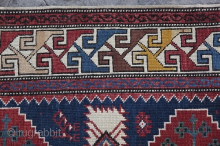 Antique Late 19th C. Caucasian Shirvan.

Please feel free to ask any question you want to learn.                 