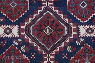 Antique Late 19th C. Caucasian Shirvan.

Please feel free to ask any question you want to learn.                 