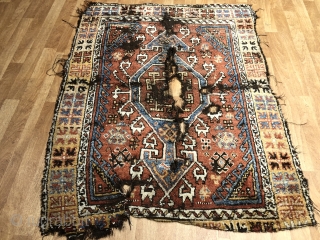 One Of A Kind Antique Fragment Konya.
Size 5' 2'' X 4' Feet.
Please Feel free to ask any questions in your mind..
Thanks for visiting my page.        