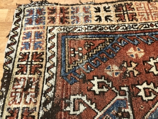 One Of A Kind Antique Fragment Konya.
Size 5' 2'' X 4' Feet.
Please Feel free to ask any questions in your mind..
Thanks for visiting my page.        