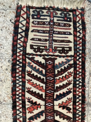 Turkmen wedding tent band fragment,Size:435 x 50 cm,came in after a good hand wash                   