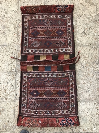 Kordish saddlebag in perfect condition,Circa:1880,Size:130X59 cm                           