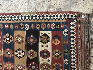 Qashqaie kilim in perfect condition,Size:255x139 cm                           