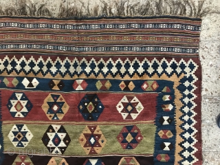 Qashqaie kilim in perfect condition,Size:255x139 cm                           