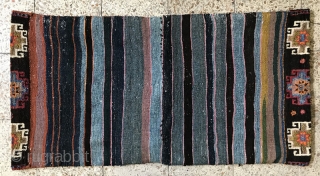 Rare type of Sumac saddlebags from loshan in perfect condition,all natural colores,Size:135x68 cm,                    