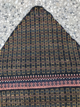 Afshar tribes mafrash head panel based on wool,Size:89x60 cm                        