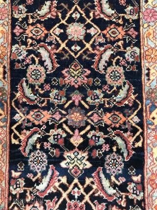 Antique Bidjar vaghireh in great condition,Size:62x34 cm                          