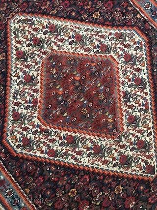 Seneh kordestan kilim,Size:154x114 cm,Came in after hand washing                         