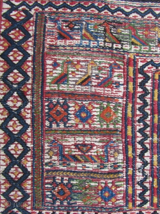 Antique Lor i Bakhtiari Saddlebag from 19th century ,Size:270x115 cm                       