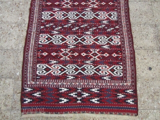 Turkmen Yamut kilim in perfect condition,Size:234x117 cm                          