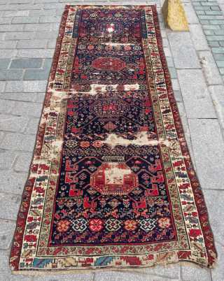 Early 19th Century Shahsevan Runner size 115x285 cm                         