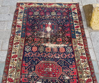 Early 19th Century Shahsevan Runner size 115x285 cm                         