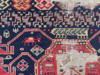 Early 19th Century Shahsevan Runner size 115x285 cm                         