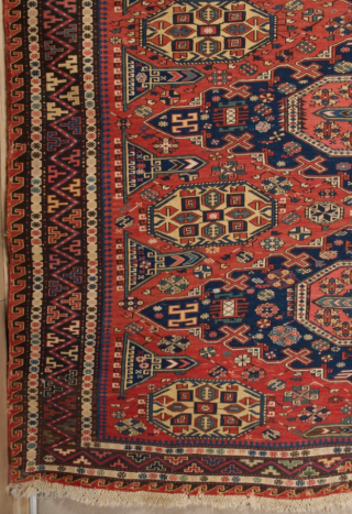 Caucasian Sumak circa 1870 size 215x265 cm                          