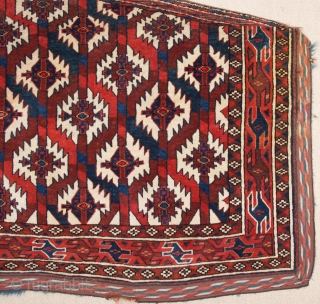 Mid 19th Century Turkmen Yomud Asmalyk size 68x117 cm                        