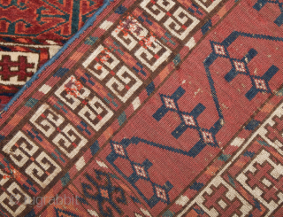 Mid 19th Century Tekke Engsi size 121x141 cm                         