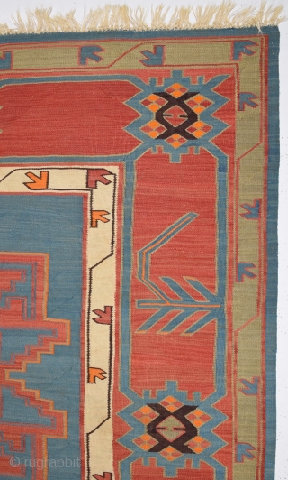 Antique Caucasian Avar Kilim size 148x293 cm                          