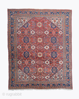 Persian Mahal Carpet circa 1900 size 272x366 cm                         