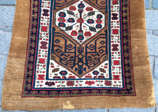 Mid 19th Century Persian Sarab Runner size 94x300 cm                        