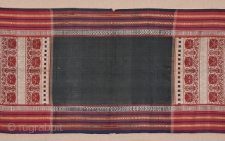 Tunisian Silk Veil circa 1850 size 64x235 cm ,, Christopher Spring & Julie Hudson, North African Textiles, Ed. British Museum Press, London, 1995          