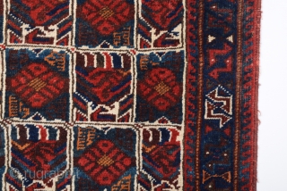 Late 19th Century Afshar Bag size 75x75 cm                         