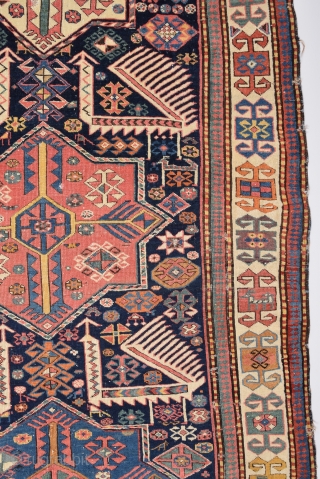 Mid 19th Century Akstafa Runner size 116x282 cm                         