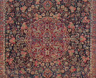 Persian Tehran Carpet circa 1900 size 270x375 cm                         
