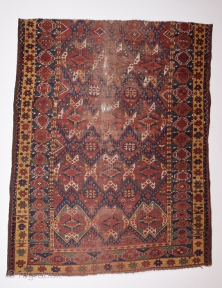 Mid 19th Century Beshir Fragment size 154x190 cm                         