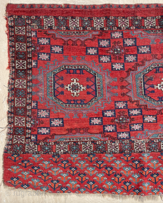 A great example of the Tekke Cuval circa 1800 size 70x116 cm                     