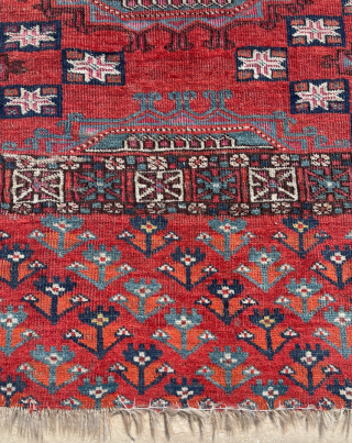 A great example of the Tekke Cuval circa 1800 size 70x116 cm                     
