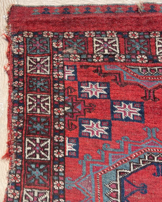 A great example of the Tekke Cuval circa 1800 size 70x116 cm                     