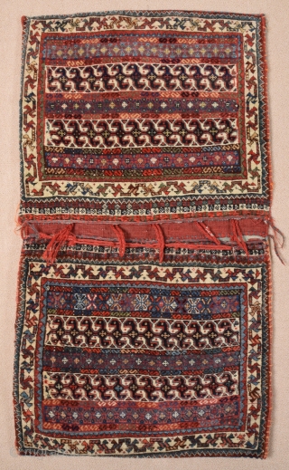 Persian Qashqai  Bag circa 1870 size 57x100 cm                        