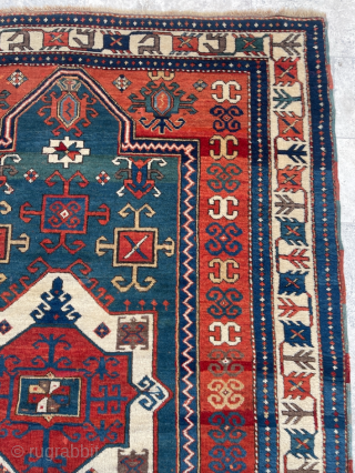 Caucasian Fachralo Prayer Rug circa 1860 size 130x194 cm 

Contact: hakanaydin.98@gmail.com                      