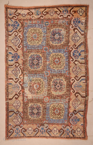 Early 18th Century Khotan Rug size 150x238 cm                         