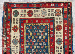 Caucasian Talish Rug circa 1840 size 107x172 cm                         