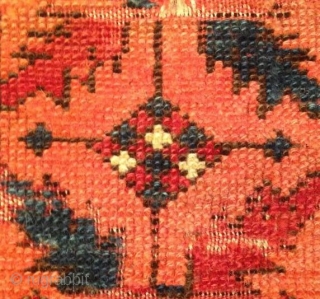 17 th century Anatolian fragment size 34x73 cm