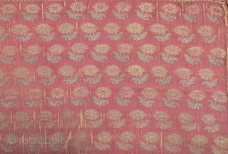 18th Century Safavid Brocade size 77x80 cm                          