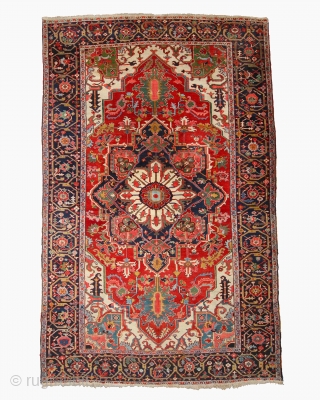 Antique Persian Serapi Carpet circa 1880 size 288x463 cm 

https://galleryaydin.com/product/antique-serapi-carpet-3/

                       