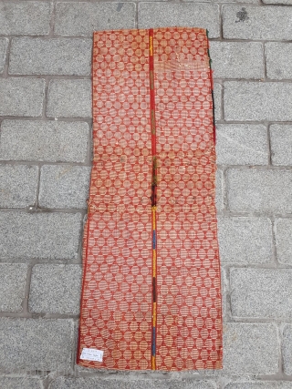 Late 19th Century Unusual Qashqai Saddle Bag size 43x107 cm                       
