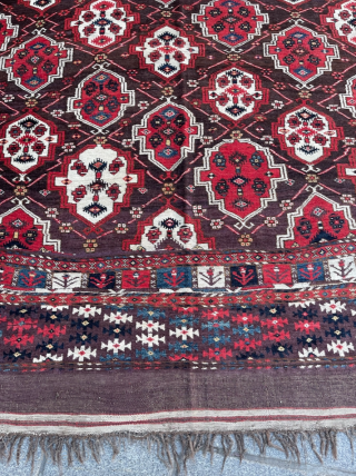 Mid 19th Century Chodor Main Carpet size 190x280 cm                        