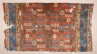 18th Century Kansu Fragment size 102x195 cm                          