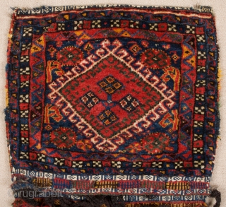 Late 19th Century Persian Khamseh Bag size 58x105 cm                        