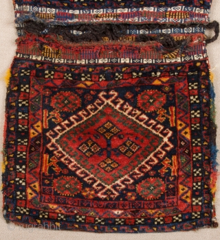 Late 19th Century Persian Khamseh Bag size 58x105 cm                        