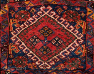 Late 19th Century Persian Khamseh Bag size 58x105 cm                        