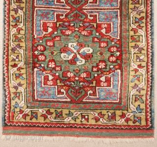 Early 19th Century West Anatolian Dazkiri Yastik size 54x96 cm                       