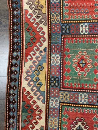 Caucasian Bordjalou rug 7.8x3.8 Ft   238x117cm                         