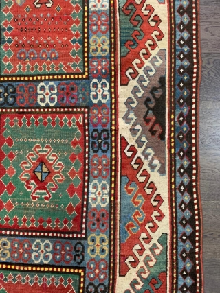 Caucasian Bordjalou rug 7.8x3.8 Ft   238x117cm                         