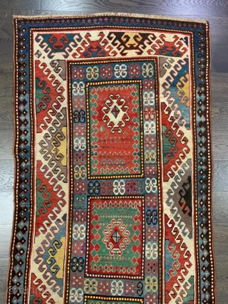 Caucasian Bordjalou rug 7.8x3.8 Ft   238x117cm                         