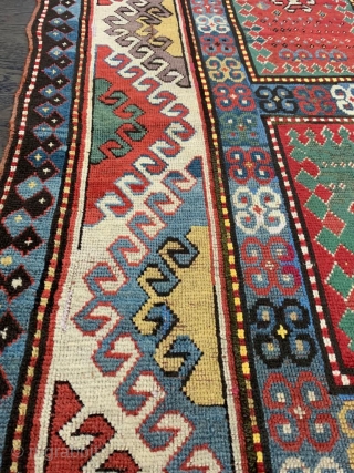 Caucasian Bordjalou rug 7.8x3.8 Ft   238x117cm                         