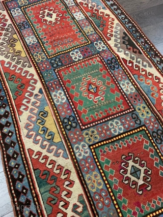 Caucasian Bordjalou rug 7.8x3.8 Ft   238x117cm                         